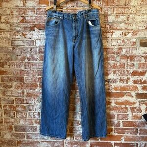 Sean John Relaxed Fit Blue Jeans